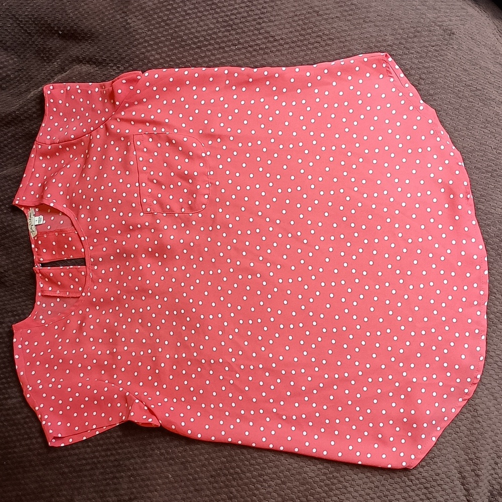 Business+Business Casual Short Sleeve Top